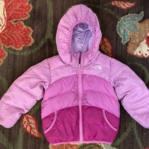 Reversible North Face Toddler Coat 3T
